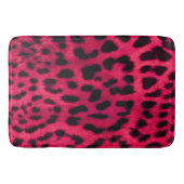 Bath Mat/Pink Zebra Pattern Badmat (Voorkant)