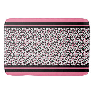 Bath Mat/Pink Zebra Pattern Badmat