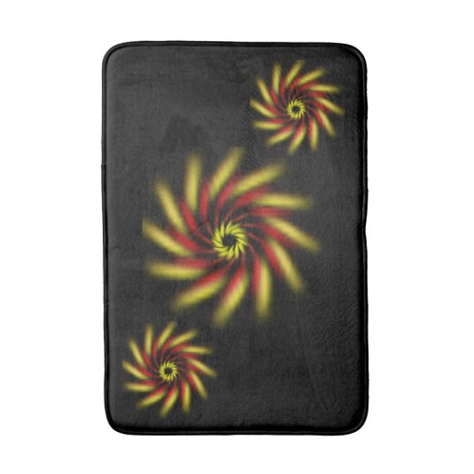 Bath Mat - Pinwheels (Voorkant Verticaal)
