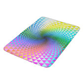 Bath Mat/Rainbow Abstract Badmat (Gekanteld)