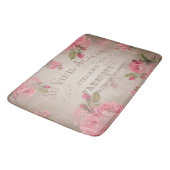 Bath Mat rozen frensh roos elegant (Gekanteld)