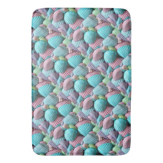 Bath Mat/Sea Shells Badmat (Voorkant Verticaal)