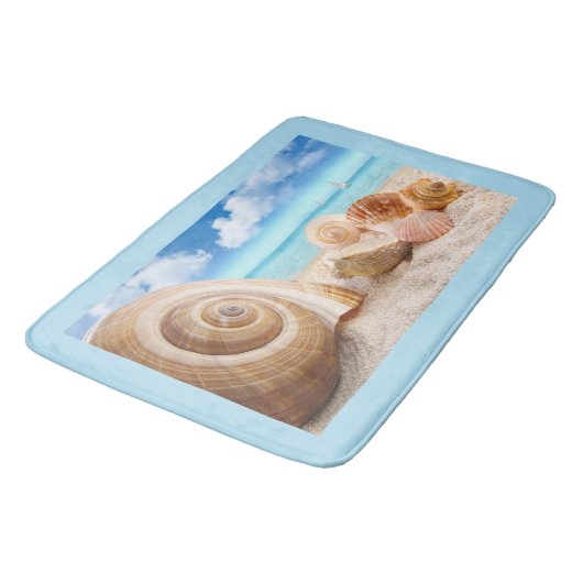 Bath Mat/Sea Shells Badmat (Gekanteld)