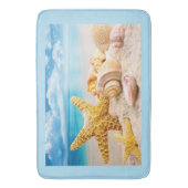 Bath Mat/Sea Shells Badmat (Voorkant Verticaal)