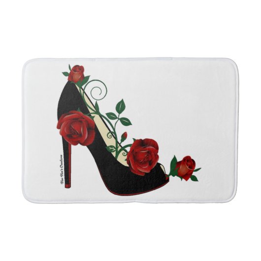 Bath Mat - Stiletto Roos (Voorkant)