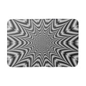 Bath Mat Super Nova in zwart-wit (Voorkant)