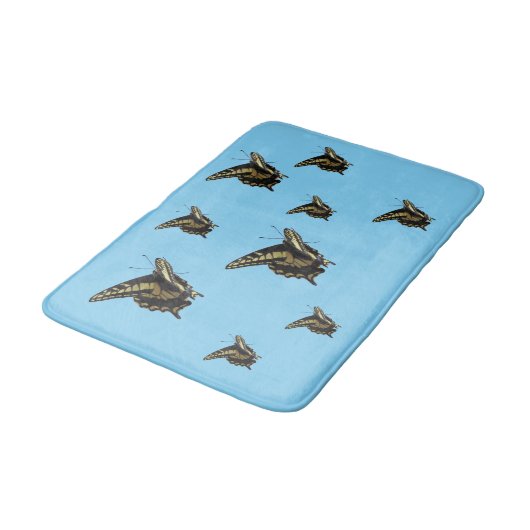 Bath Mat - Swallowtail Butterflies (Gekanteld)