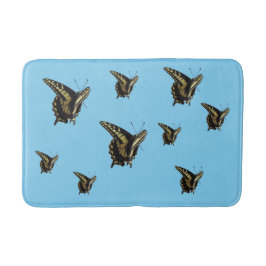 Bath Mat - Swallowtail Butterflies