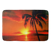 Bath Mat/Tropical Sunset Badmat (Voorkant)