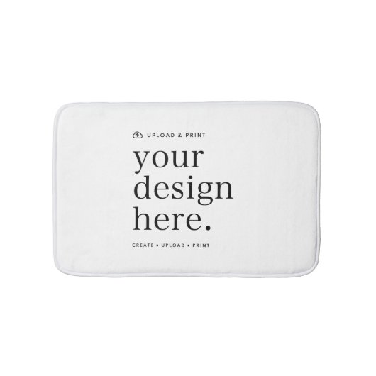 Bath Mat Uw Ontwerp Upload (Voorkant)