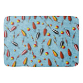 Bath Mat - Vist Bobs and Lures (Voorkant)