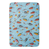Bath Mat - Vist Bobs and Lures (Voorkant Verticaal)