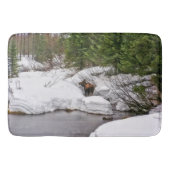 Bath Mat Western Moose Wildlife (Voorkant)
