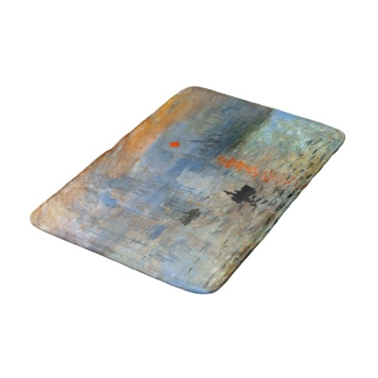 Bath Mat with Impression, Sunrise (Gekanteld)