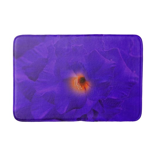 Bath Mat Zwaard Bloem Paarse Multiply (Voorkant)