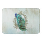 Bath Mate pauock, turquoise, , shabby, Badmat (Voorkant)