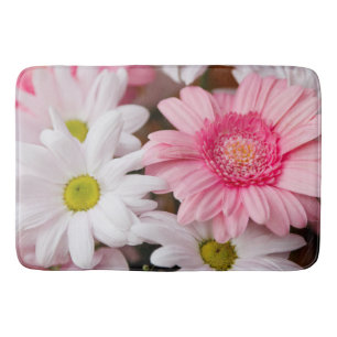 Bath Mats - Daisy Gerbera Flowers Badmat