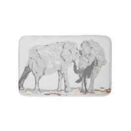 Bath Mats/Elephants Badmat