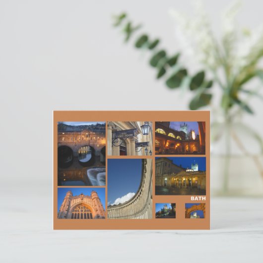 Bath multi-afbeelding briefkaart (Staand voorkant)