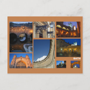 Bath multi-afbeelding briefkaart