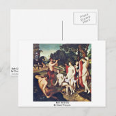 Bath of Diana by Clouet François Briefkaart (Voorkant / Achterkant)