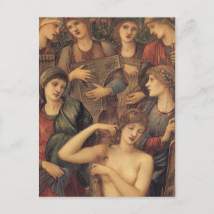 Bath of Venus by Sir Edward Coley Burne-Jones Briefkaart