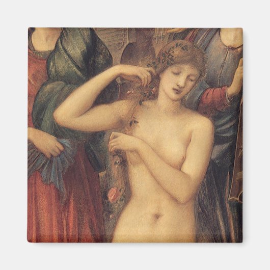 Bath of Venus by Sir Edward Coley Burne-Jones Magneet (Voorkant)