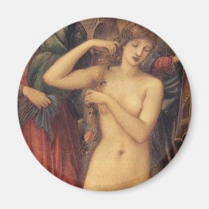 Bath of Venus by Sir Edward Coley Burne-Jones Magneet