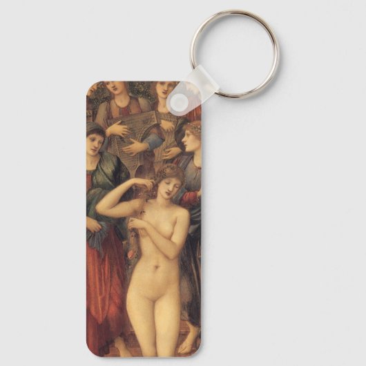 Bath of Venus by Sir Edward Coley Burne-Jones Sleutelhanger (Achterkant)