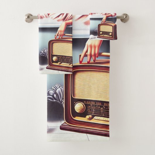  Bath Pin-Up Bad Handdoek (Insitu)