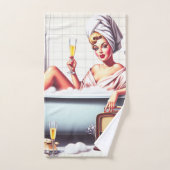  Bath Pin-Up Bad Handdoek (Handdoek)