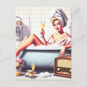  Bath Pin-Up Briefkaart (Voorkant)