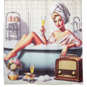  Bath Pin-Up Douchegordijn (Voorkant)