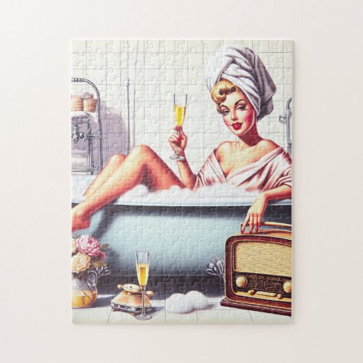 Bath Pin-Up Legpuzzel (Verticaal)