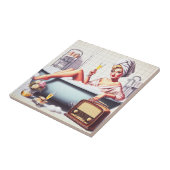  Bath Pin-Up Tegeltje (Zijkant)