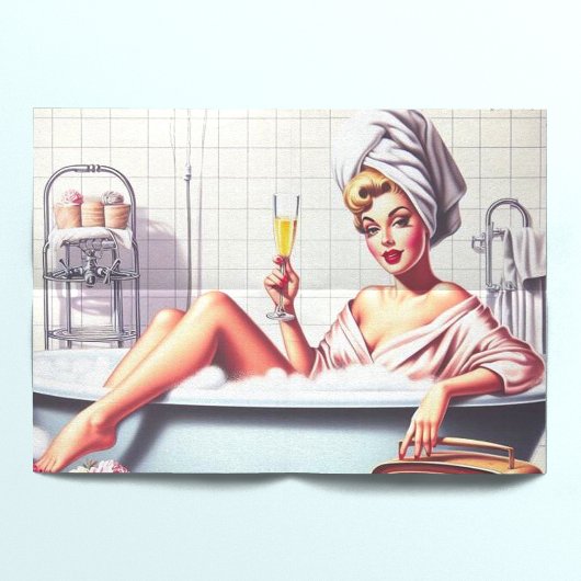 Bath Pin-Up Tissuepapier