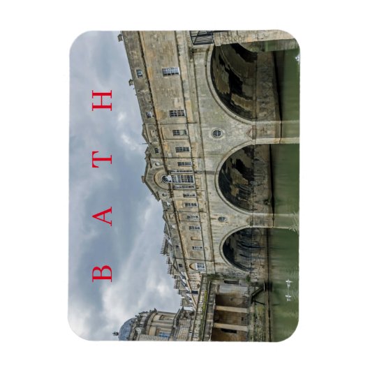 Bath Pulteney Bridge fridge magnet Magneet (Verticaal)