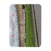 Bath Royal Crescent view fridge magnet Magneet (Verticaal)