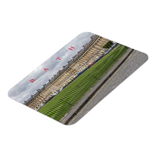 Bath Royal Crescent view fridge magnet Magneet (Linkerzijde)