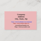 Bath Shop Visitekaartje (Achterkant)