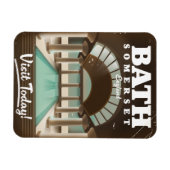 Bath Somerset Engeland reisposter Magneet (Horizontaal)
