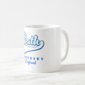 Bath Somerset reizen logo Koffiemok (Voorkant rechts)
