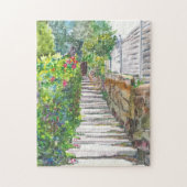 Bath Stappen Waterverf Puzzle Legpuzzel (Verticaal)