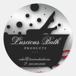 Bath Sticker Nail Salon Bubbles Pedicure Glitter