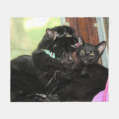 Bath-tijd Fleece Deken (Voorkant (Horizontaal))