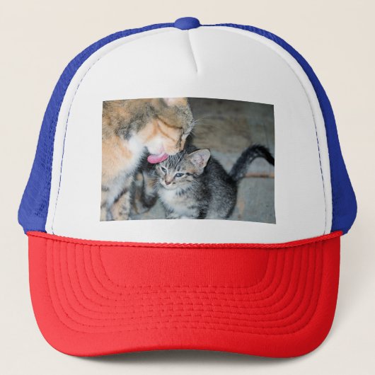 Bath-tijd Trucker Pet (Voorkant)