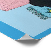 Bath Time Abstract Poster (Hoek)