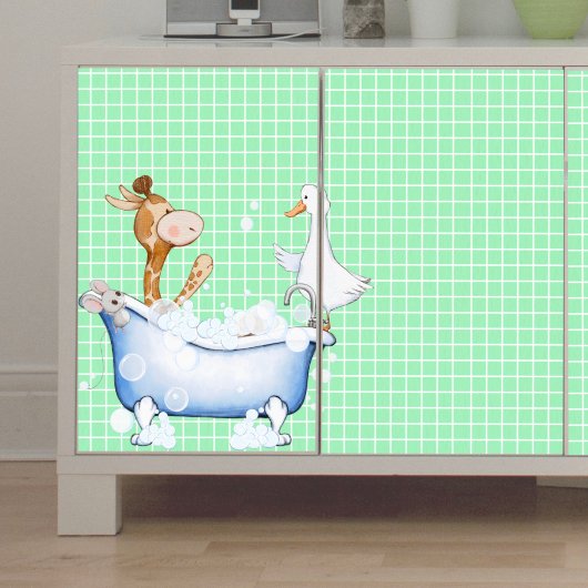 Bath Time Antics Decoupage Tissue Paper Tissuepapier