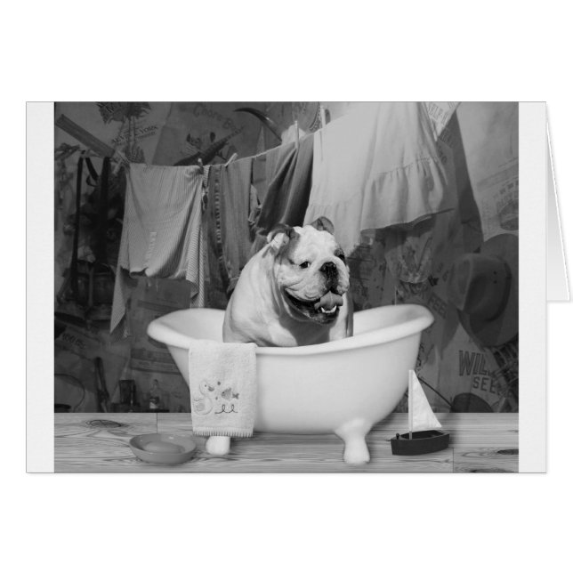 Bath time big fellow (Voorkant Horizontaal)