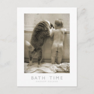 Bath Time Briefkaart
